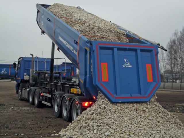 Доставка тонарами 30-35м3